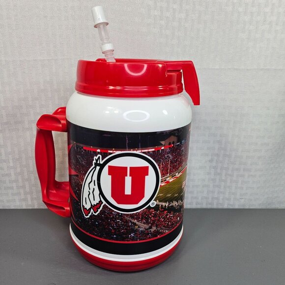 USC Trojans Vs. Utah Football Commemorative Mug With Straw & Lid By Whirley Drin - Picture 1 of 5